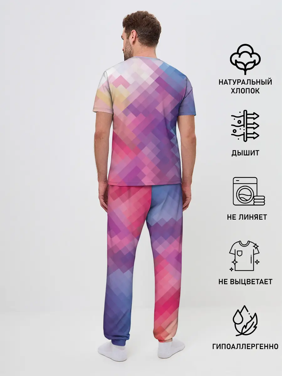Мужская пижама с брюками / Пикси