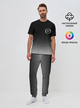 Мужская пижама с брюками / Mazda