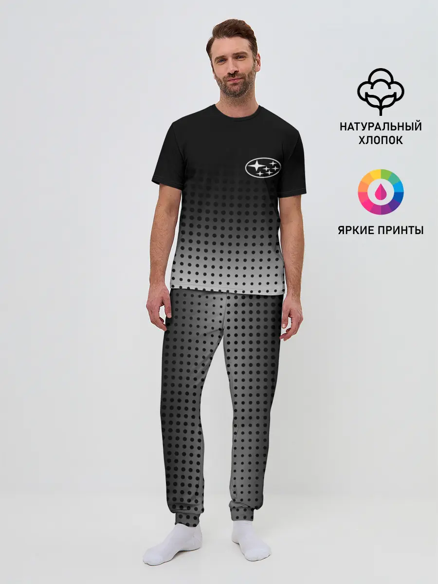 Мужская пижама с брюками / Subaru