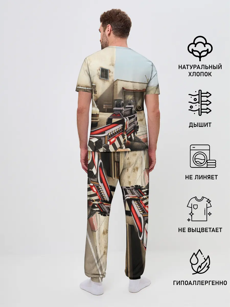 Мужская пижама с брюками / CS:GO - The Aggressor | Aгрессор