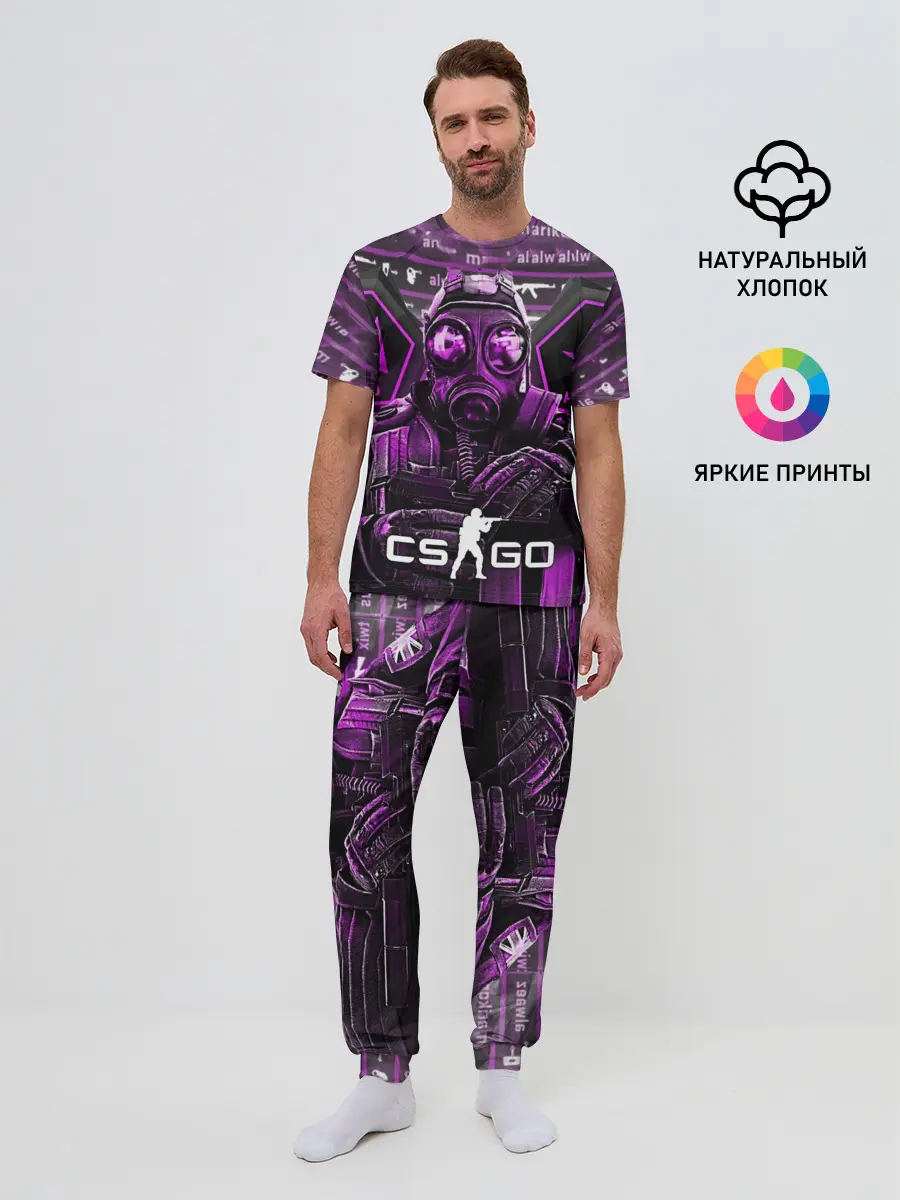 Мужская пижама с брюками / CS:GO