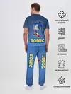 Мужская пижама с брюками / Соник