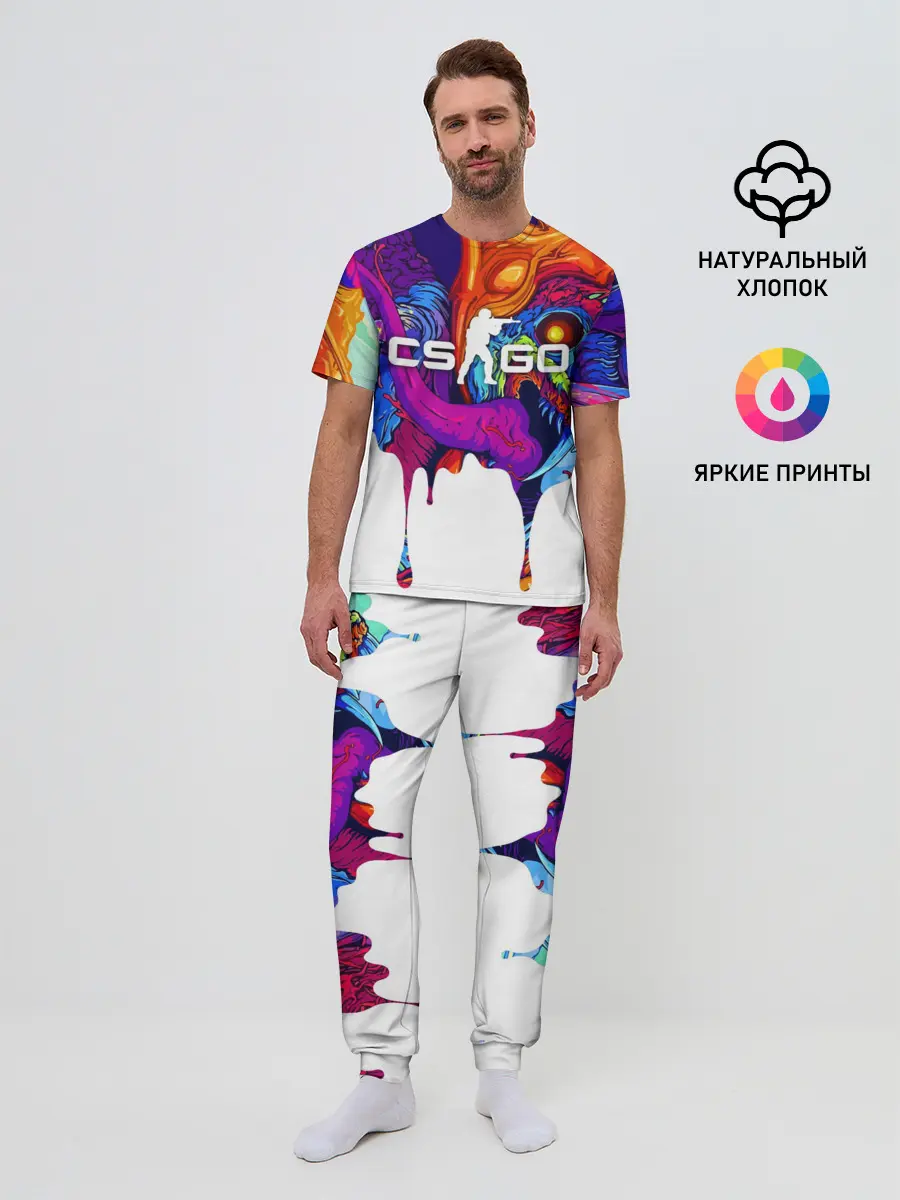 Мужская пижама с брюками / CS GO HYPER BEAST