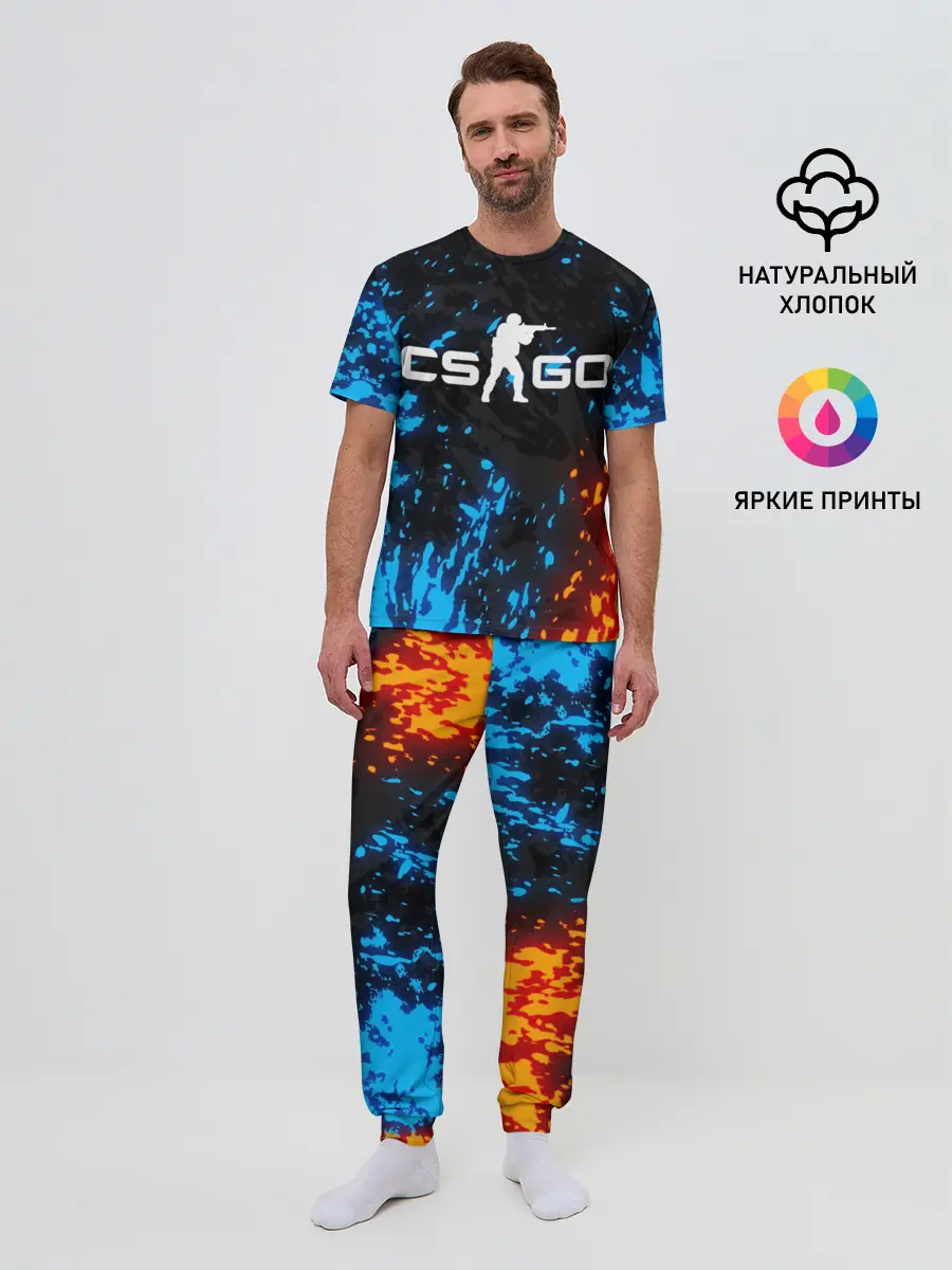 Мужская пижама с брюками / CS GO