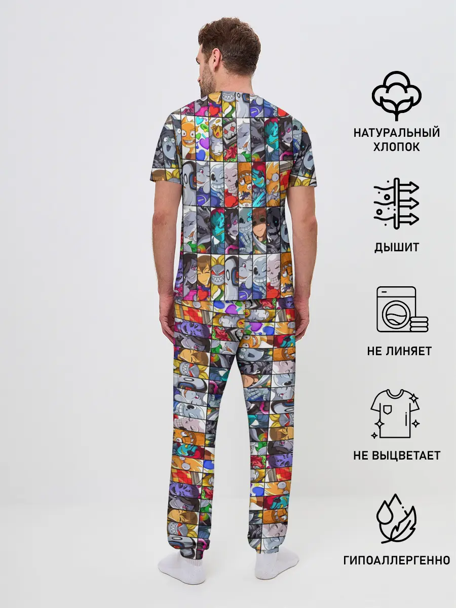 Мужская пижама с брюками / UNDERTALE