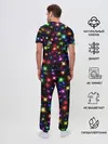 Мужская пижама с брюками / Яркие звезды