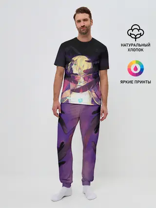 Мужская пижама с брюками / Крылья Хаула