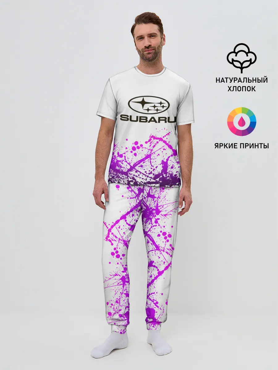 Мужская пижама с брюками / SUBARU