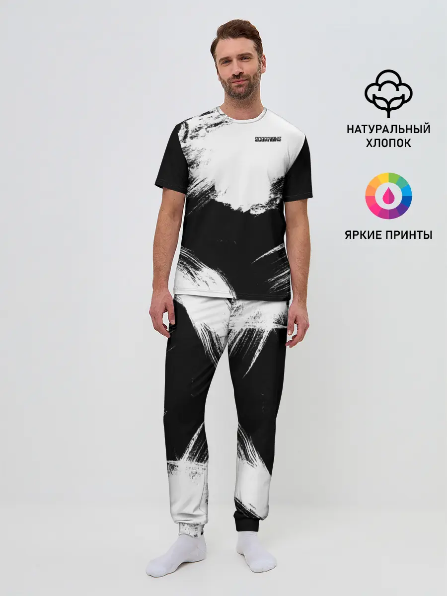 Мужская пижама с брюками / Scorpions