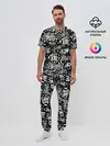 Мужская пижама с брюками / GRAFFITI