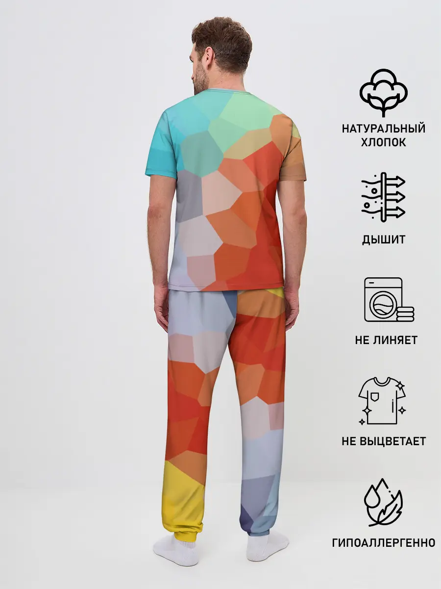Мужская пижама с брюками / Пикси кристаллы