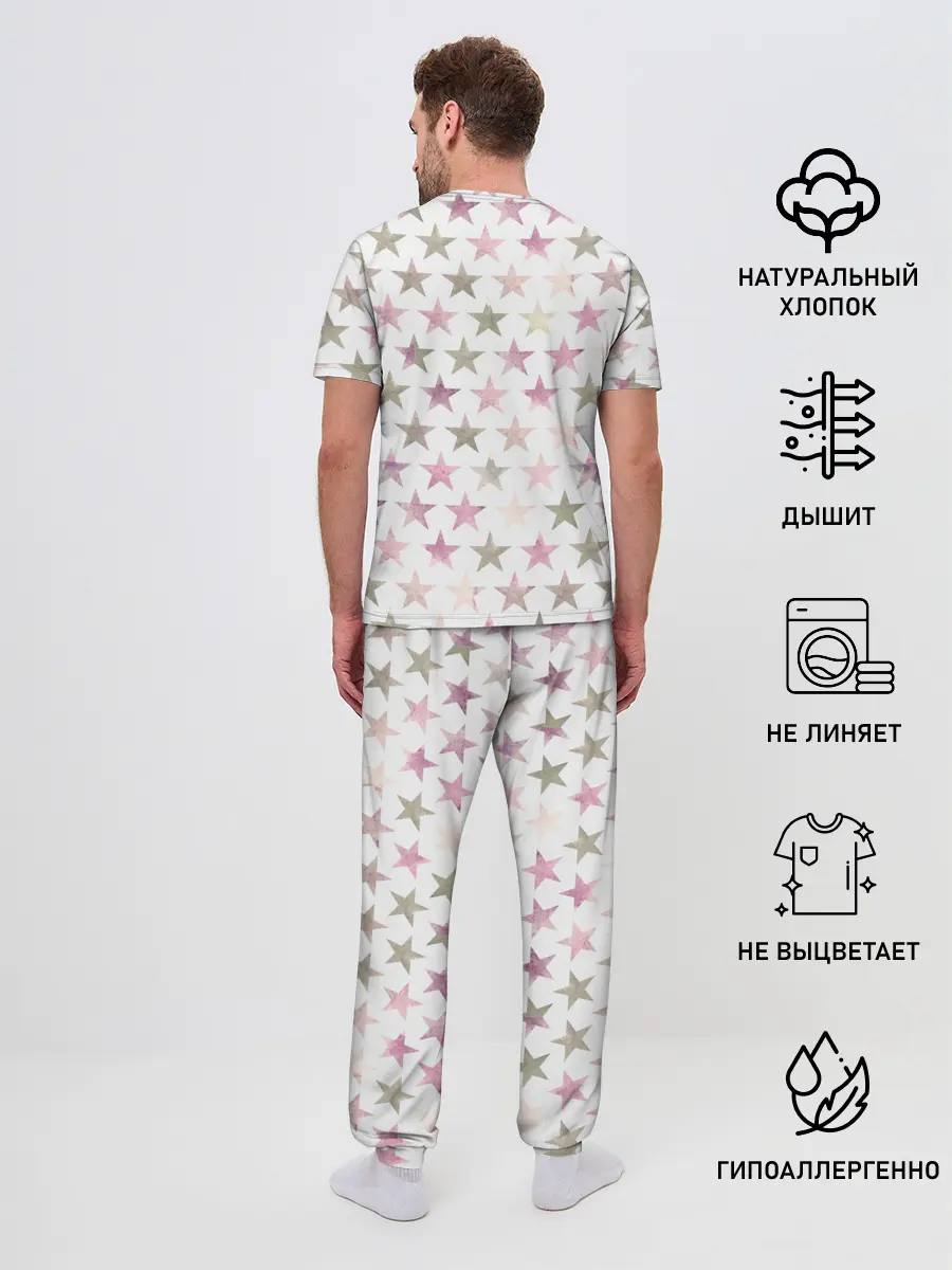 Мужская пижама с брюками / gymnastics