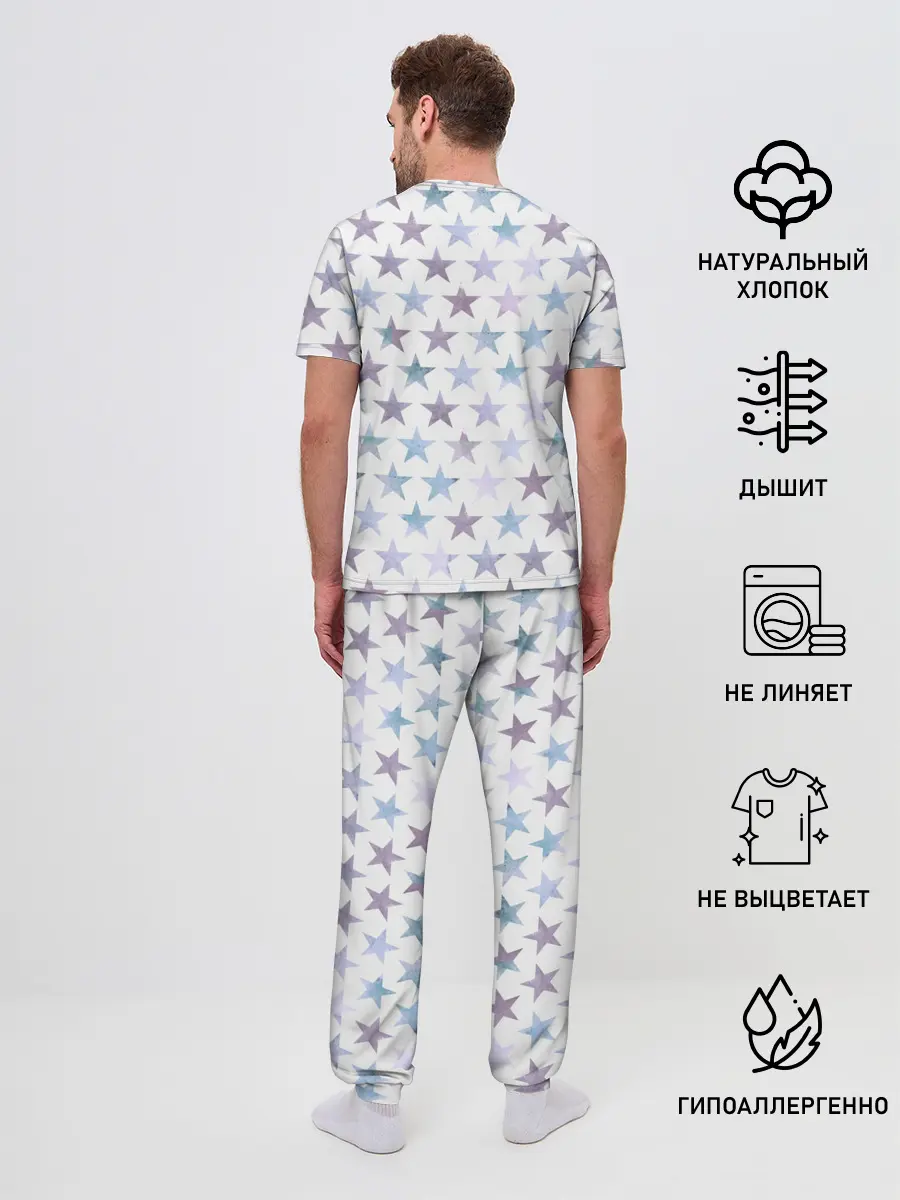 Мужская пижама с брюками / gymnastics