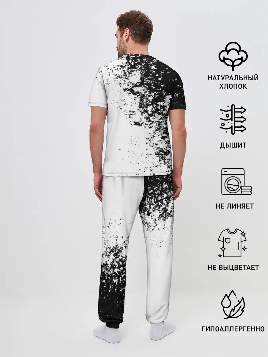 Мужская пижама с брюками / Mitsubishi