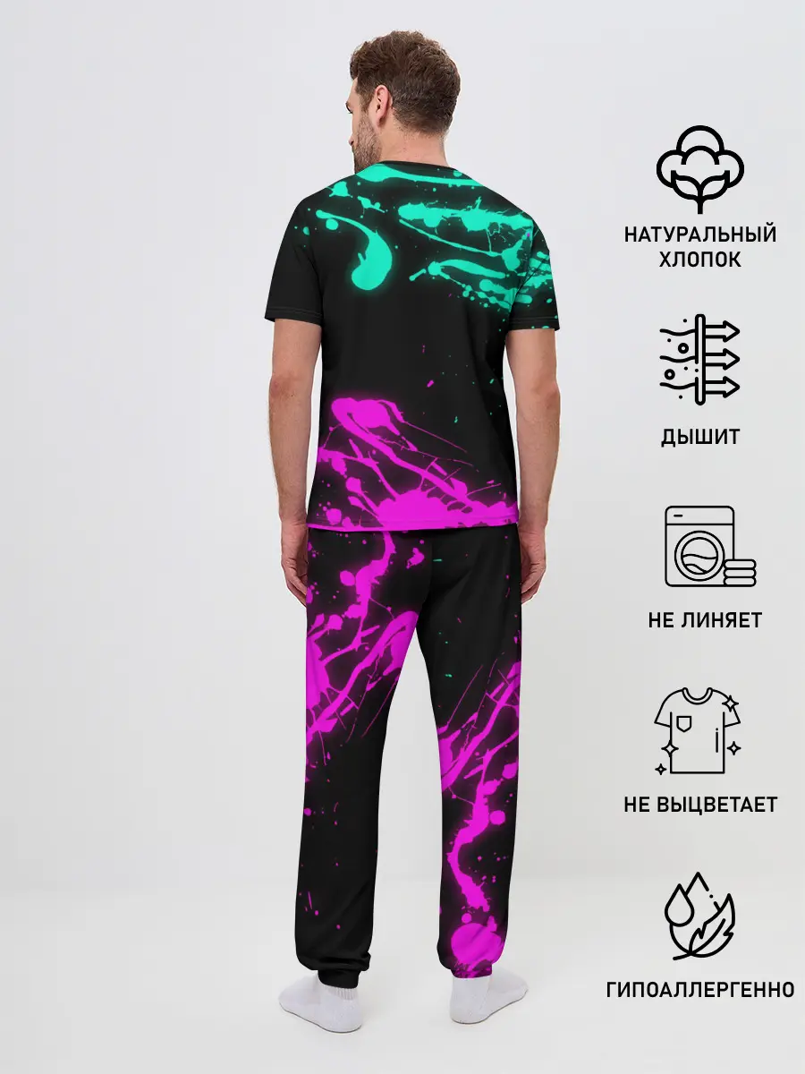 Мужская пижама с брюками / Blink-182