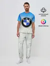 Мужская пижама с брюками / BMW