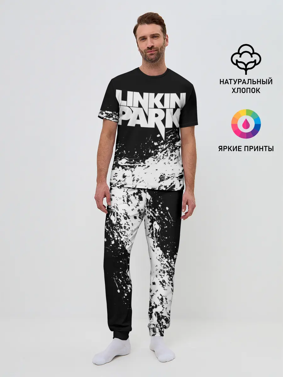Мужская пижама с брюками / LINKIN PARK [4]