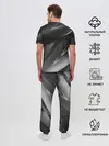 Мужская пижама с брюками / GEOMETRY STRIPES GLITCH