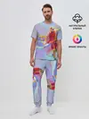 Мужская пижама с брюками / Абстракция