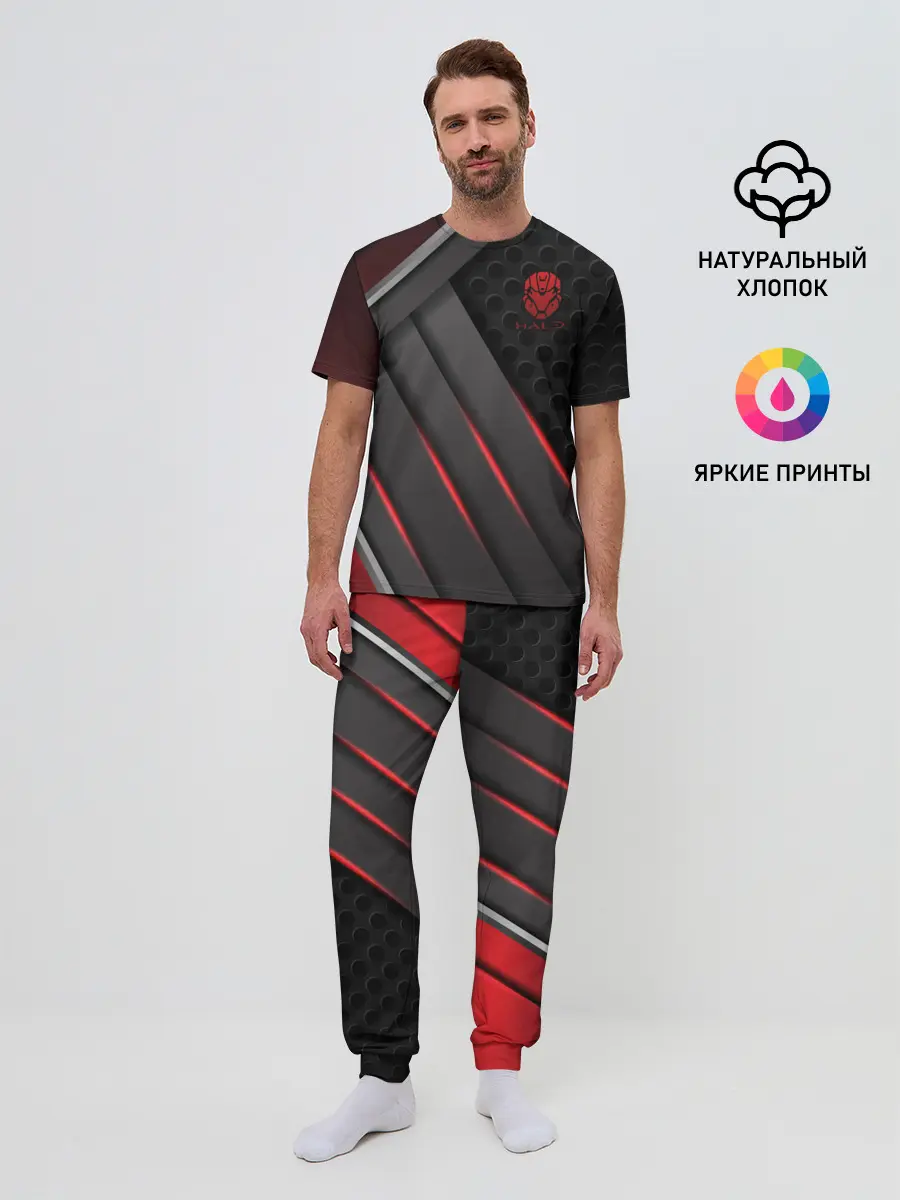 Мужская пижама с брюками / Halo