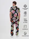Мужская пижама с брюками / Шальные черепа