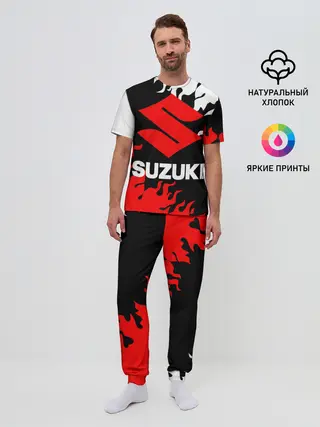 Мужская пижама с брюками / SUZUKI