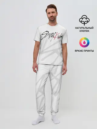 Мужская пижама с брюками / Stray Kids