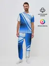 Мужская пижама с брюками / ABSTRACT BLUE