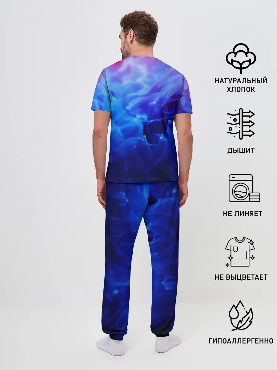 Мужская пижама с брюками / fire