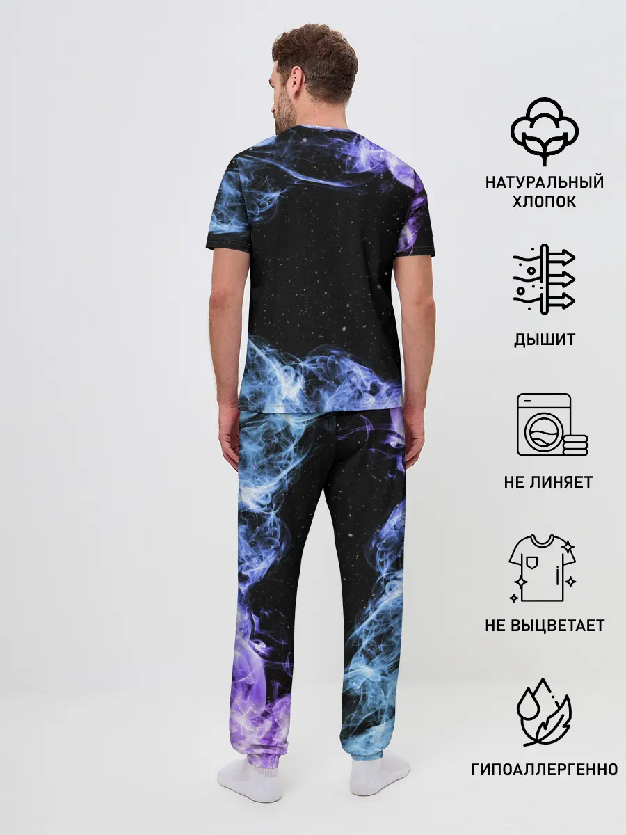 Мужская пижама с брюками / Lama Fortnite