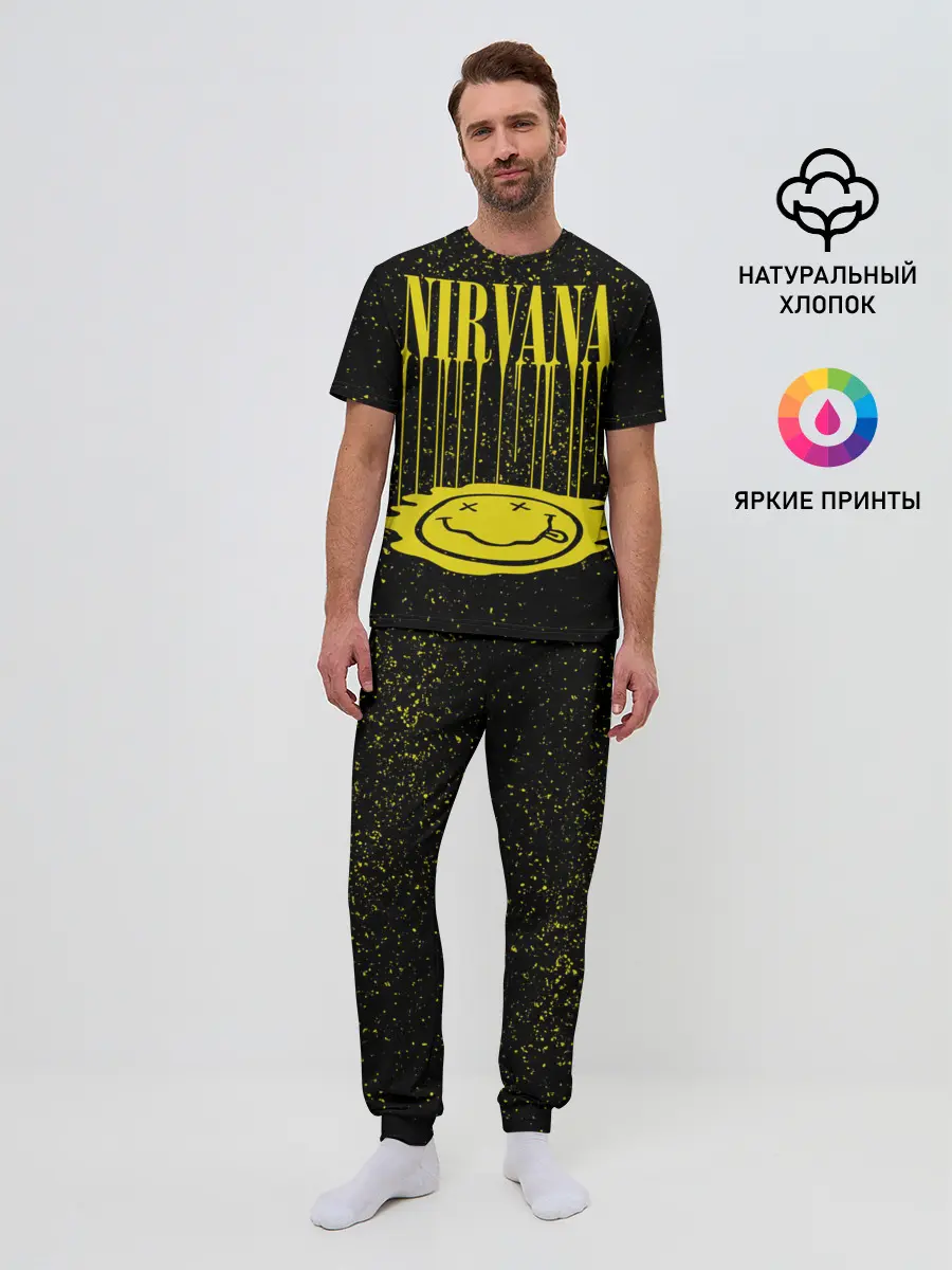 Мужская пижама с брюками / Nirvana