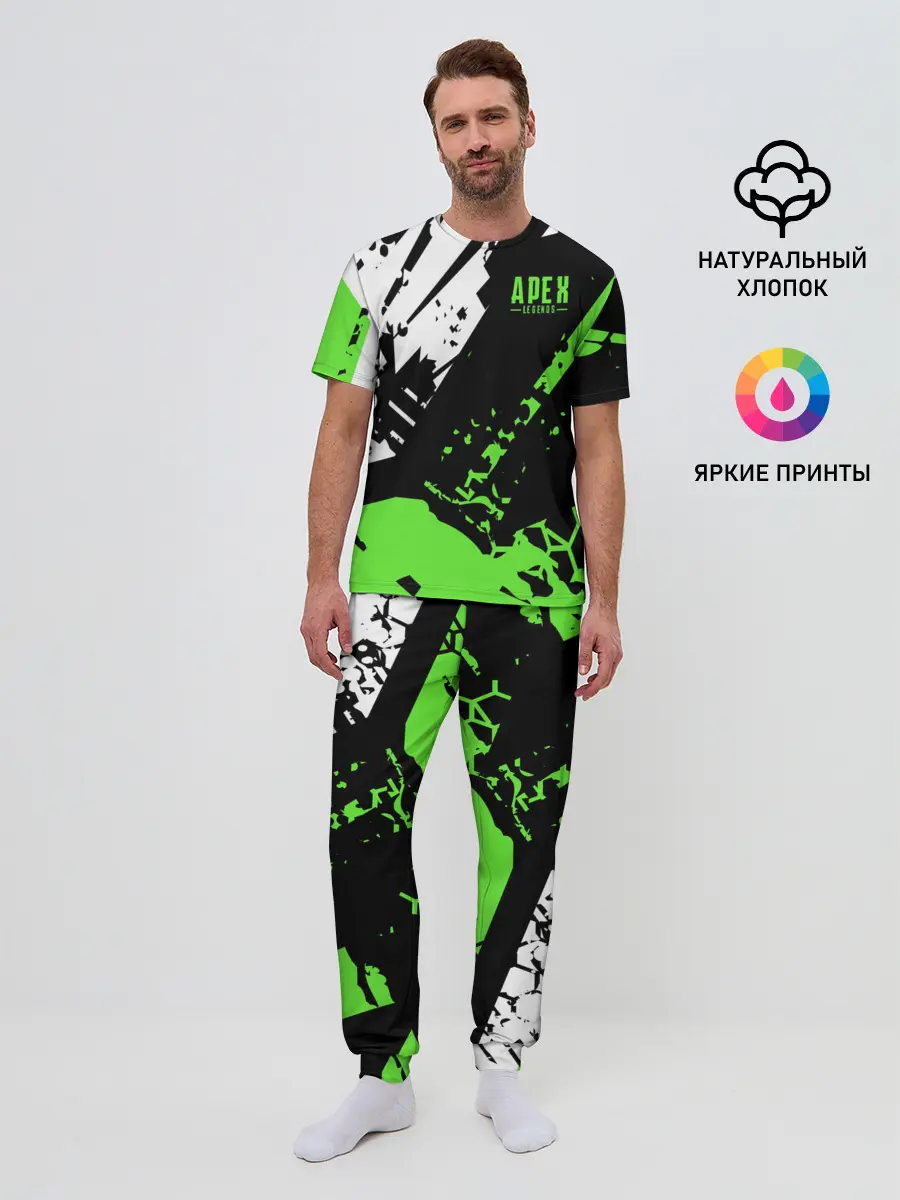 Мужская пижама с брюками / Apex Legends