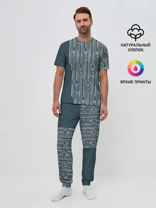 Мужская пижама с брюками / Фантастические твари