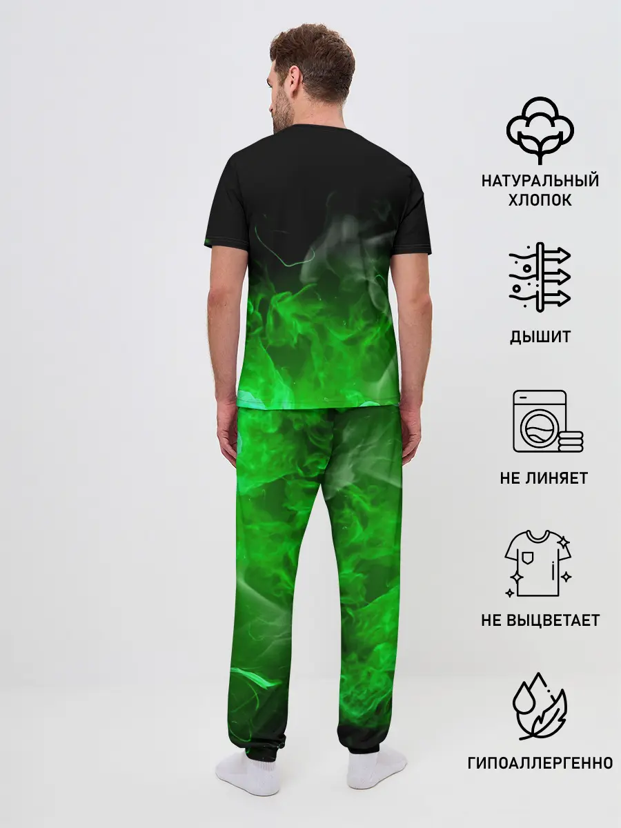 Мужская пижама с брюками / Россия