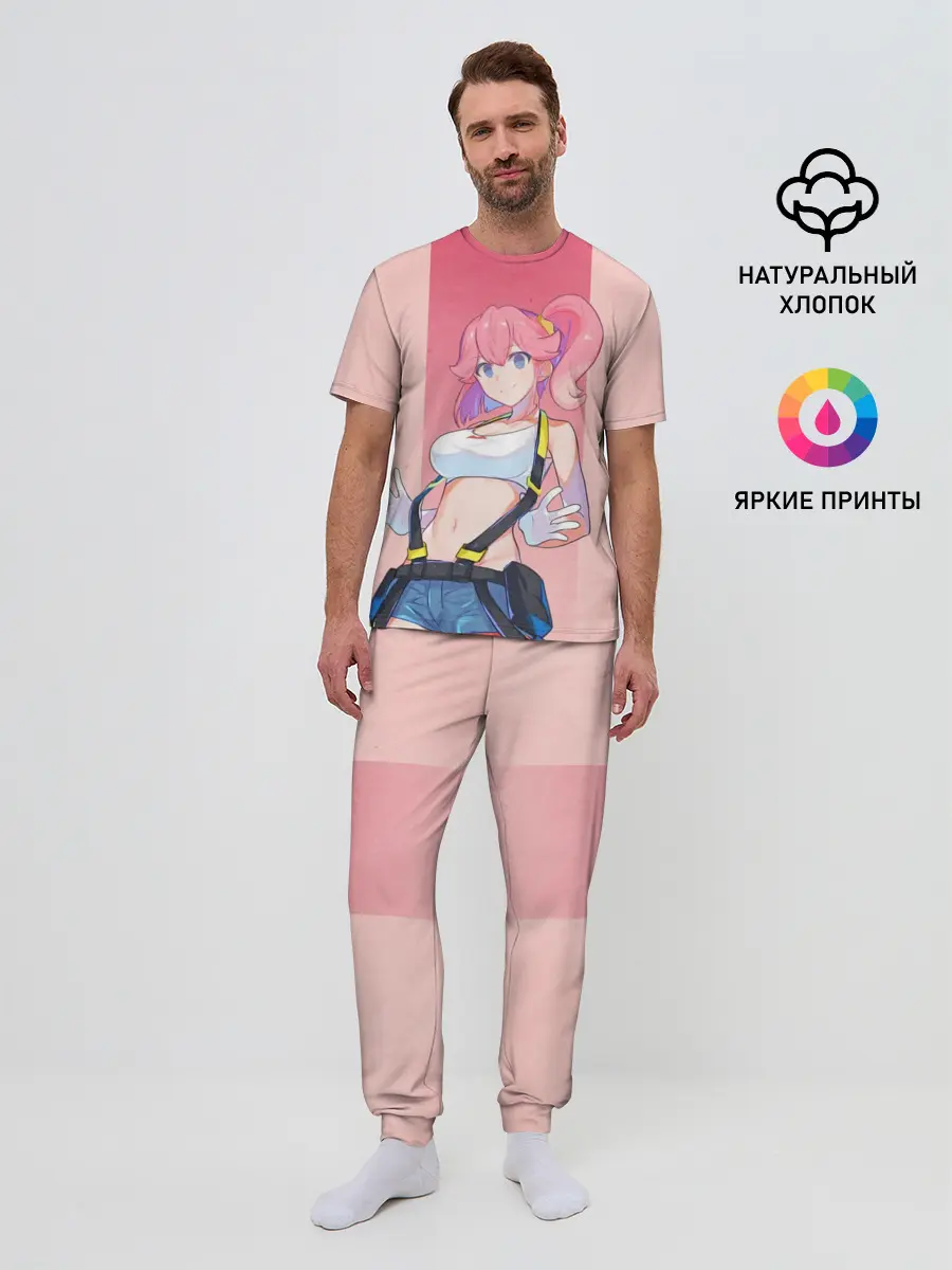 Мужская пижама с брюками / Айна