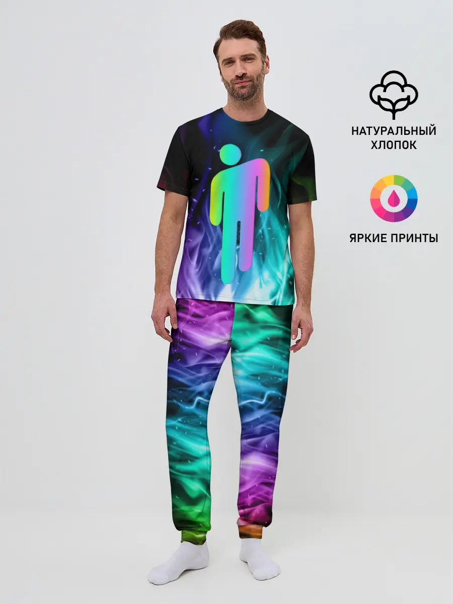 Мужская пижама с брюками / BILLIE EILISH