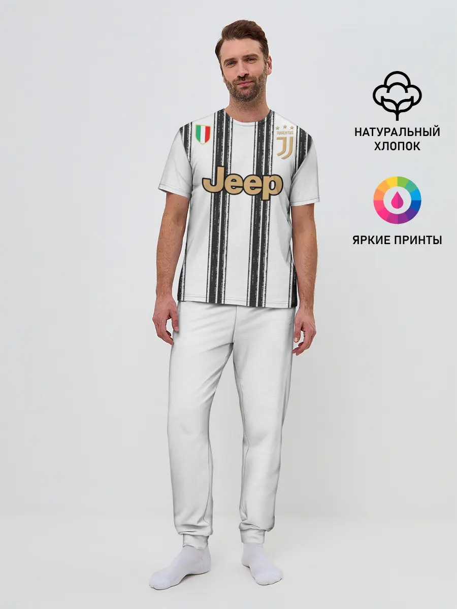 Мужская пижама с брюками / Juventus home 20-21