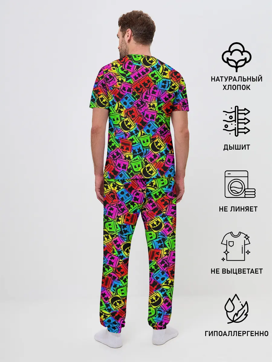 Мужская пижама с брюками / MARSHMELLO