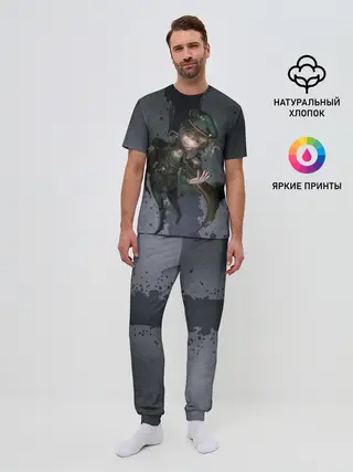 Мужская пижама с брюками / Таня