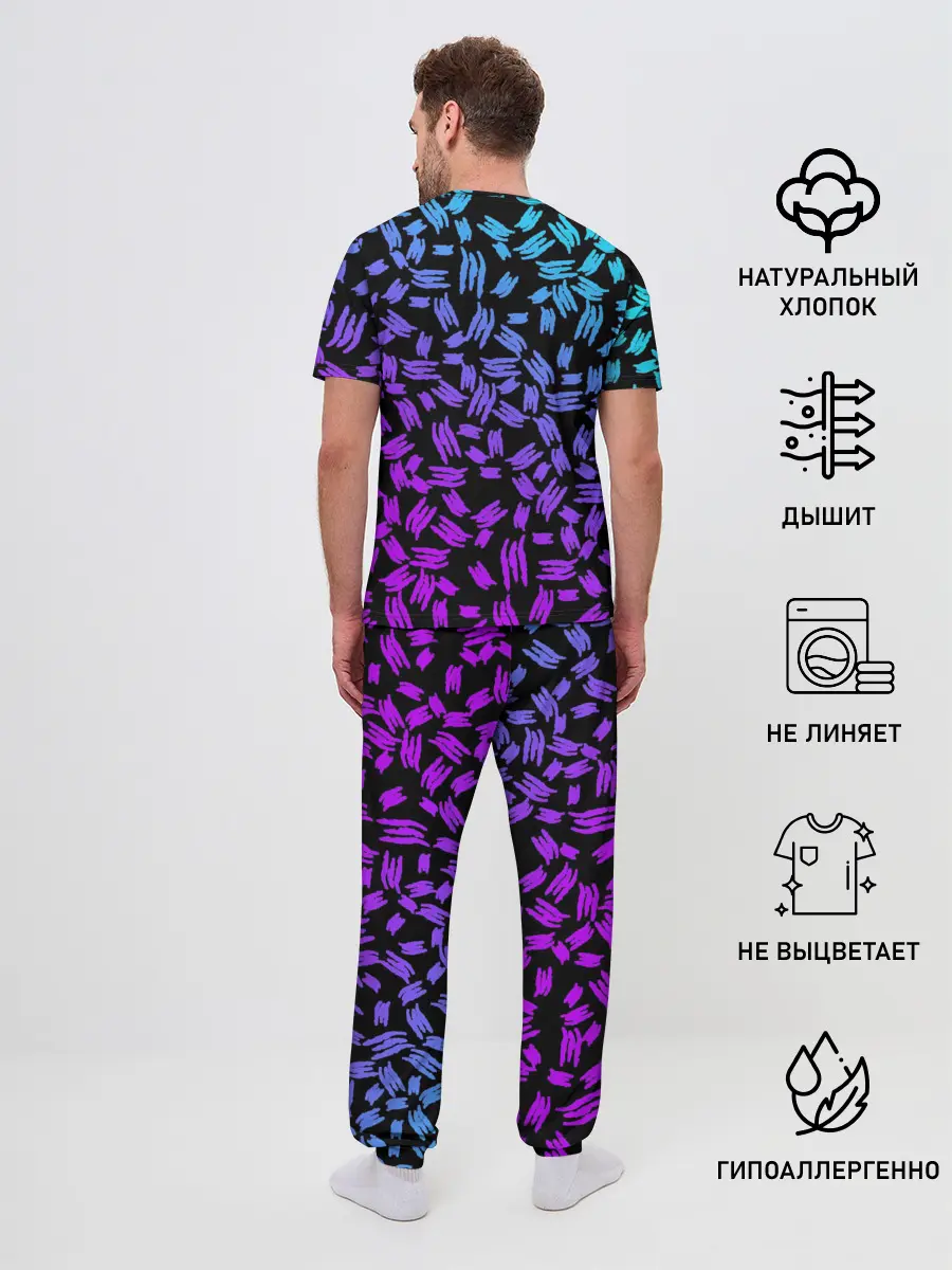 Мужская пижама с брюками / PATTERN MONSTER ENERGY
