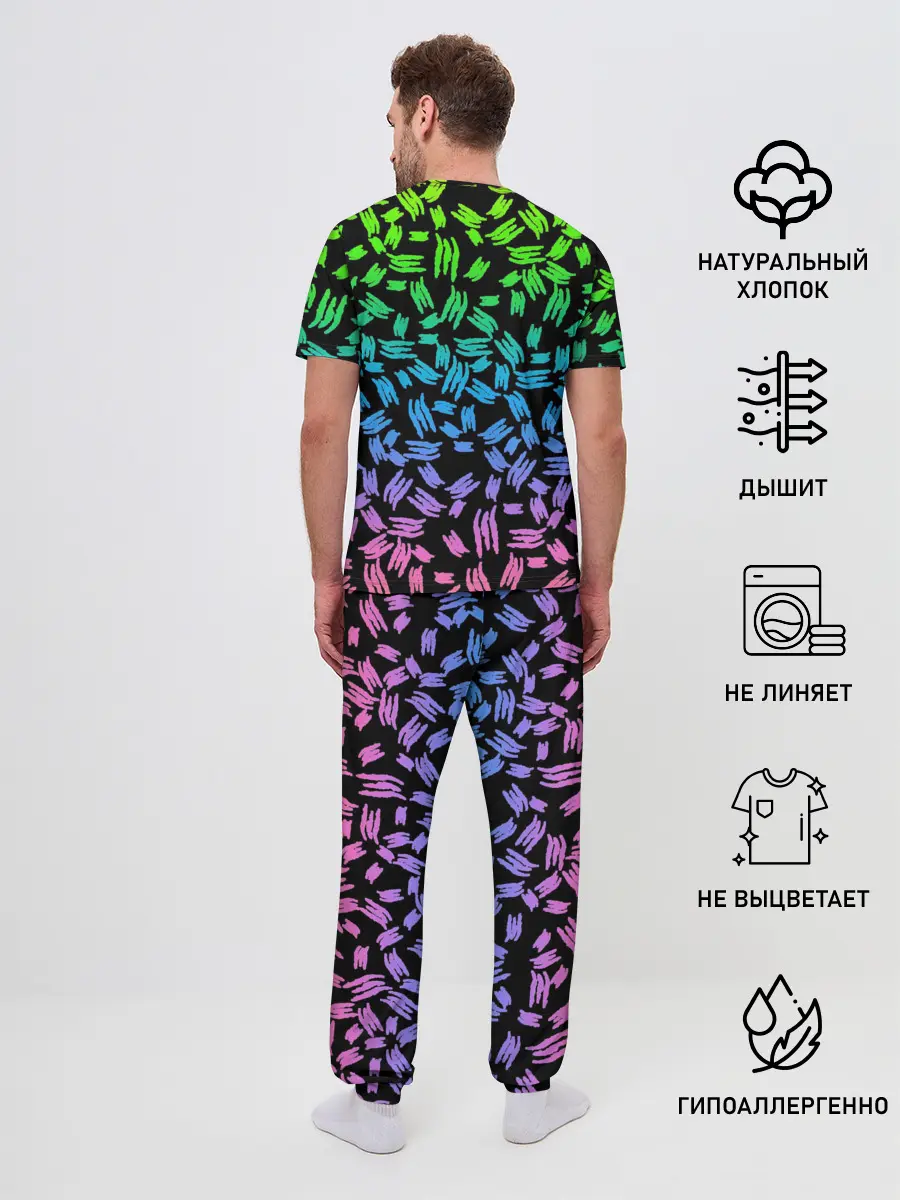 Мужская пижама с брюками / PATTERN MONSTER ENERGY