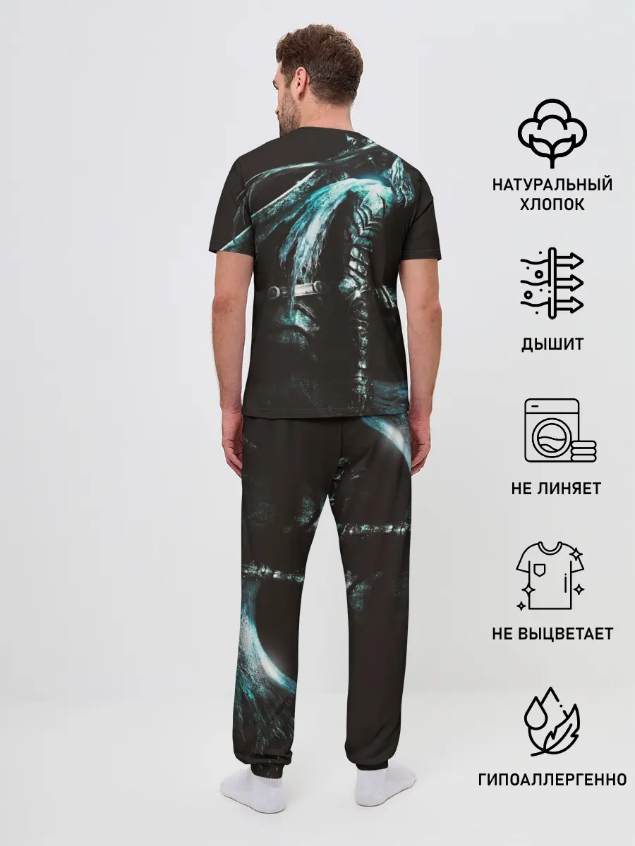 Мужская пижама с брюками / Dark Souls 3 Artorias art