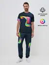 Мужская пижама с брюками / OPTICAL ABSTRACT