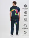 Мужская пижама с брюками / OPTICAL ABSTRACT