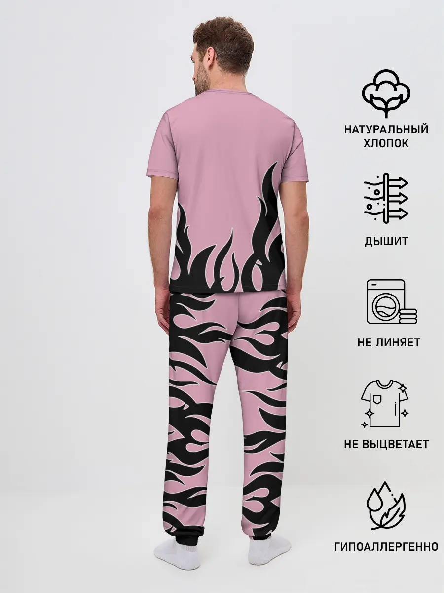 Мужская пижама с брюками / BlackPink