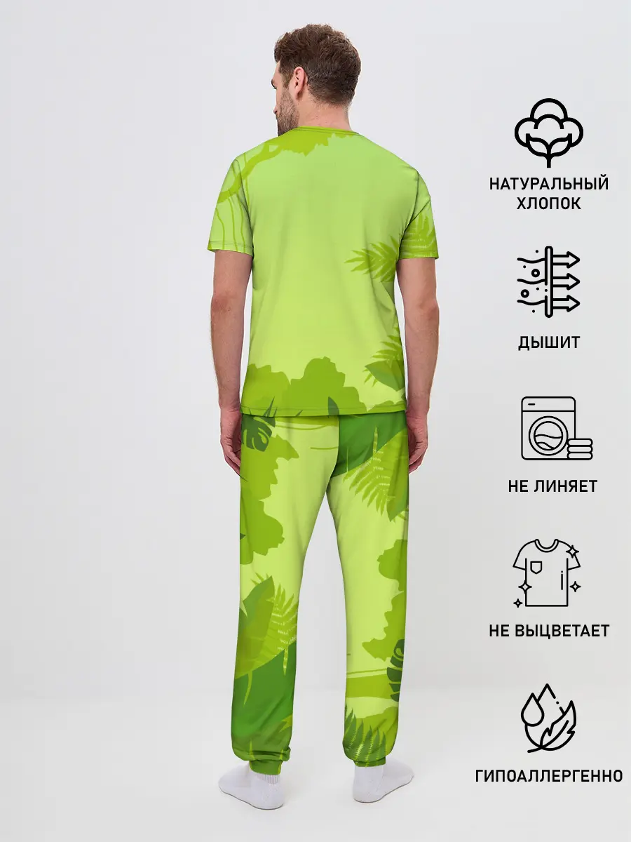 Мужская пижама с брюками / Minecraft