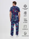 Мужская пижама с брюками / Спортивный стиль