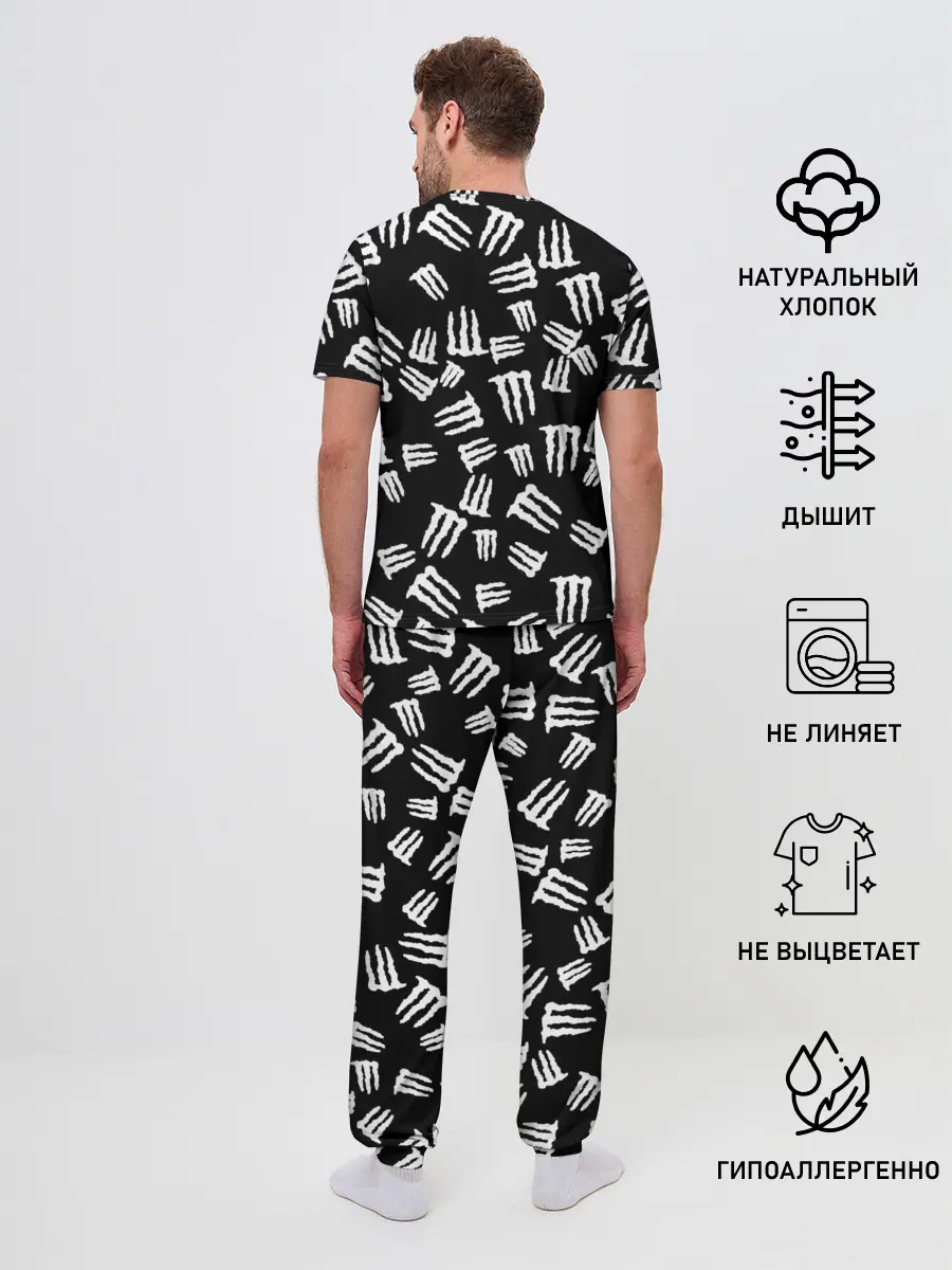 Мужская пижама с брюками / MONSTER ENERGY
