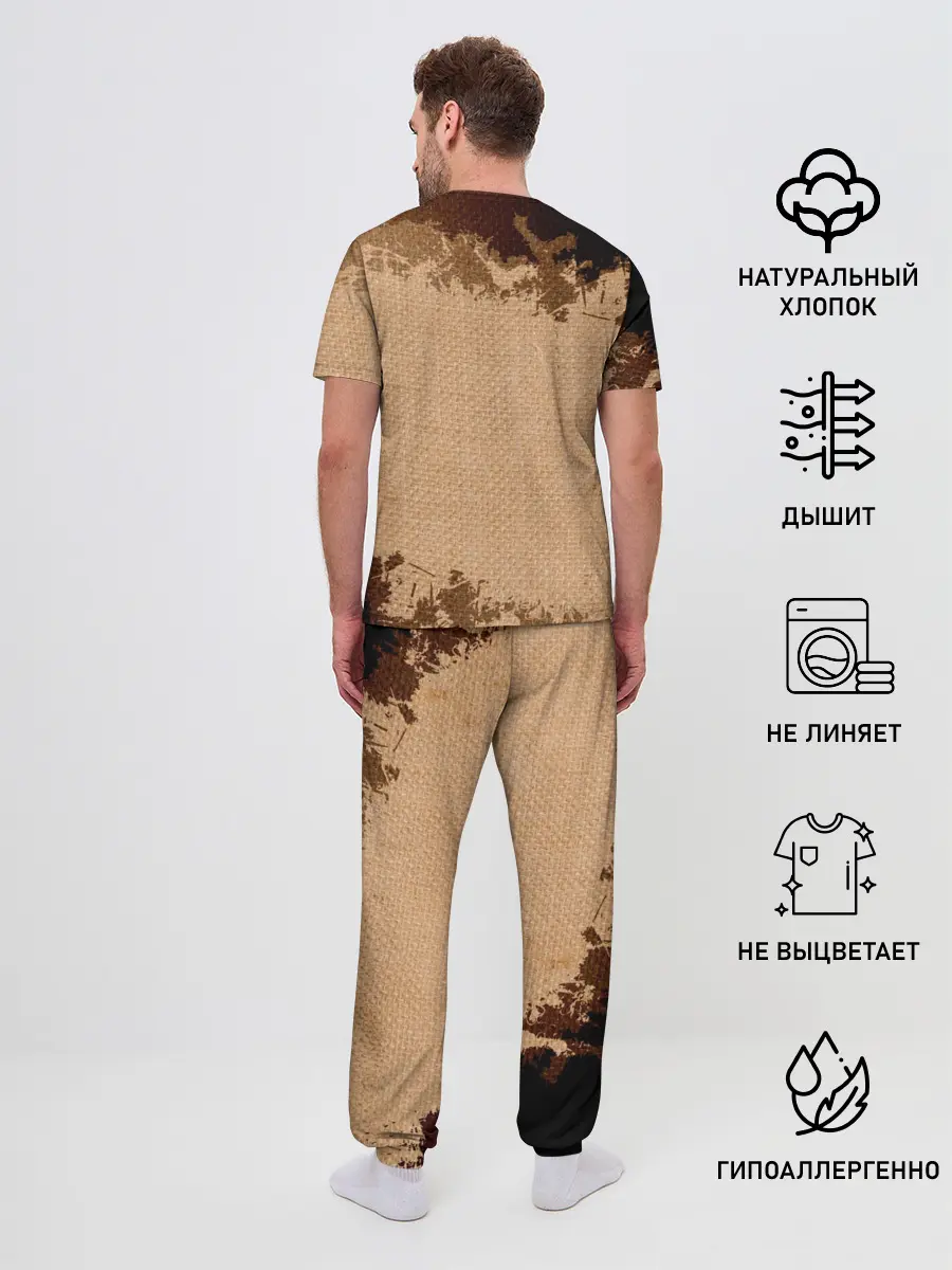 Мужская пижама с брюками / Fortnite