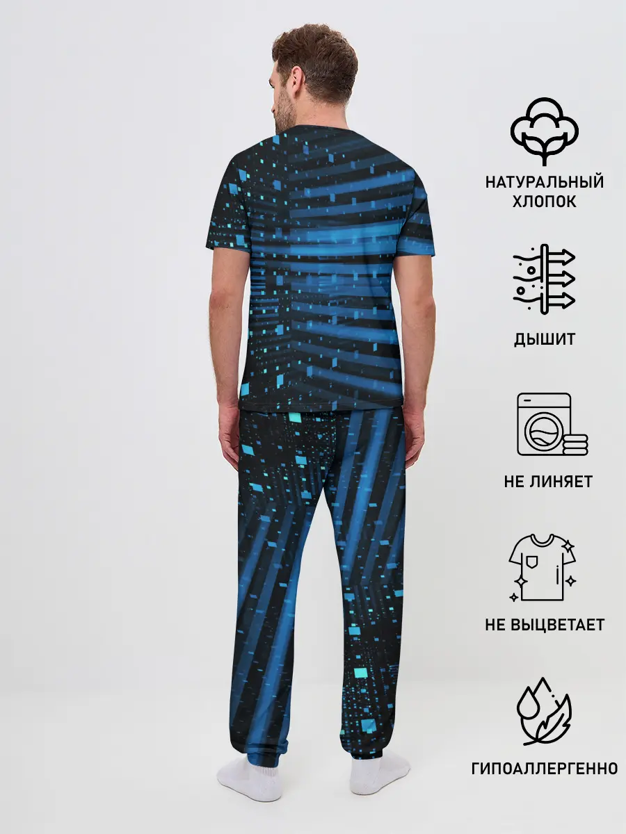 Мужская пижама с брюками / ABSTRACT